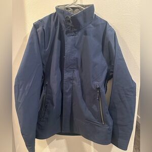 Dakine A-1 Waterproof Ski Snow Jacket Deep Navy Waterproof Pit Vents Size Large